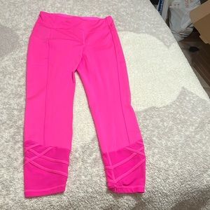 Lilly Pulitzer size large luxletic bright pink leggings
